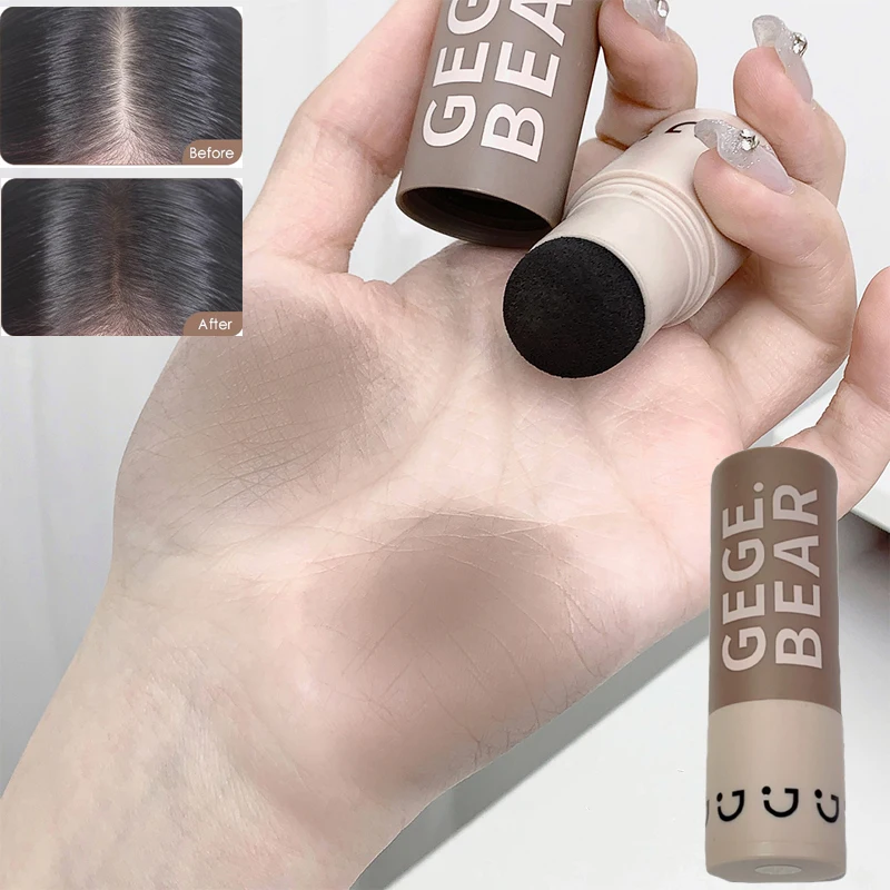 

Gege Bear Hairline Shadow Powder Hair Root Cover Up Waterproof Instant Modified Repair Hair Loss Contour Stick Makeup Tools