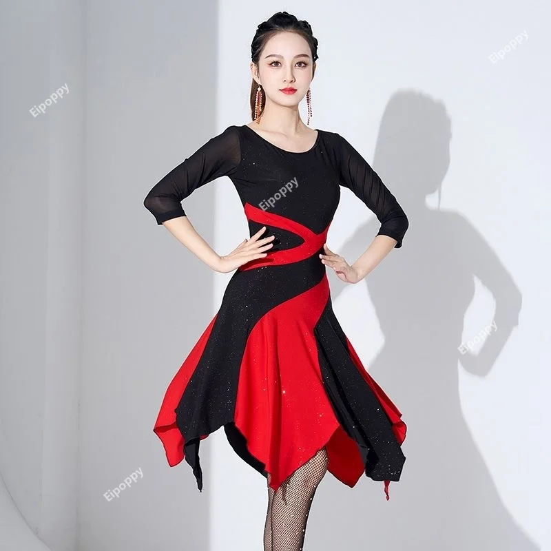 Manches carrées Jitba femme pratique jupe adulte costume Régions ba rayure couture HI-Q