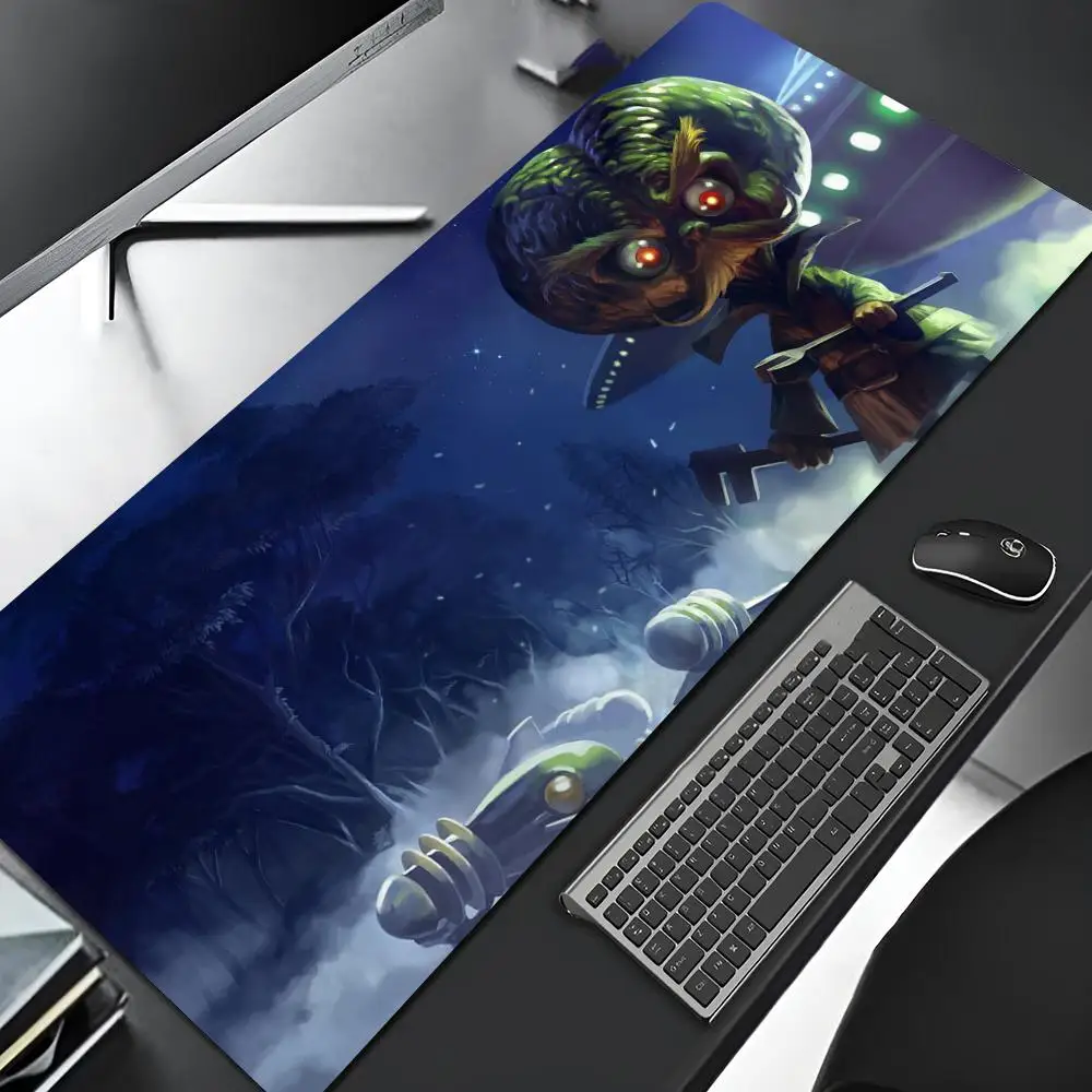 Heimerdinger Hwei Illaoi Mouse Pad Cartoon Lockedge Large Gaming Pad Computer Gamer Keyboard Mat Desk Mousepad PC Desk Pad