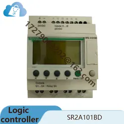 New SR2 A101BD Zelio Logic Controller PLC with 10Inputs and 6Relay Outputs with Panel, 24VAC SR2A101BD 6 Inputs, 4Relay Outputs