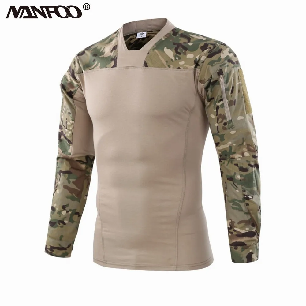 Men's Outdoor Second Generation Frog Suit Camouflage Clothes Breathable Quick-Dry Cycling Riding Shirt Summer Anti-Sweat Shirt