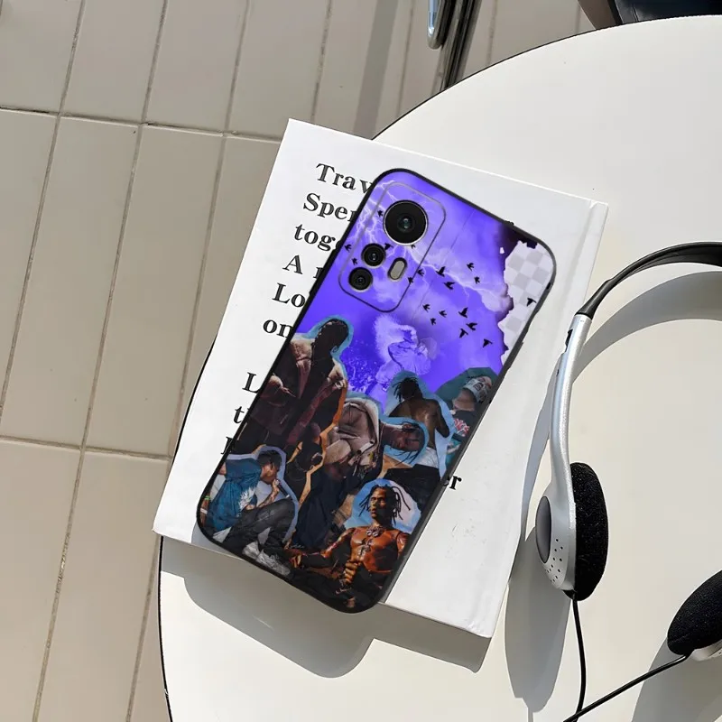 Jackboys Travis Scott Phone Case For Xiaomi POCO F3 X3 GT M4 M3 X4 M5 X5 NFC 10Pro Redmi Note 11 11T 10 9 Pro Cover