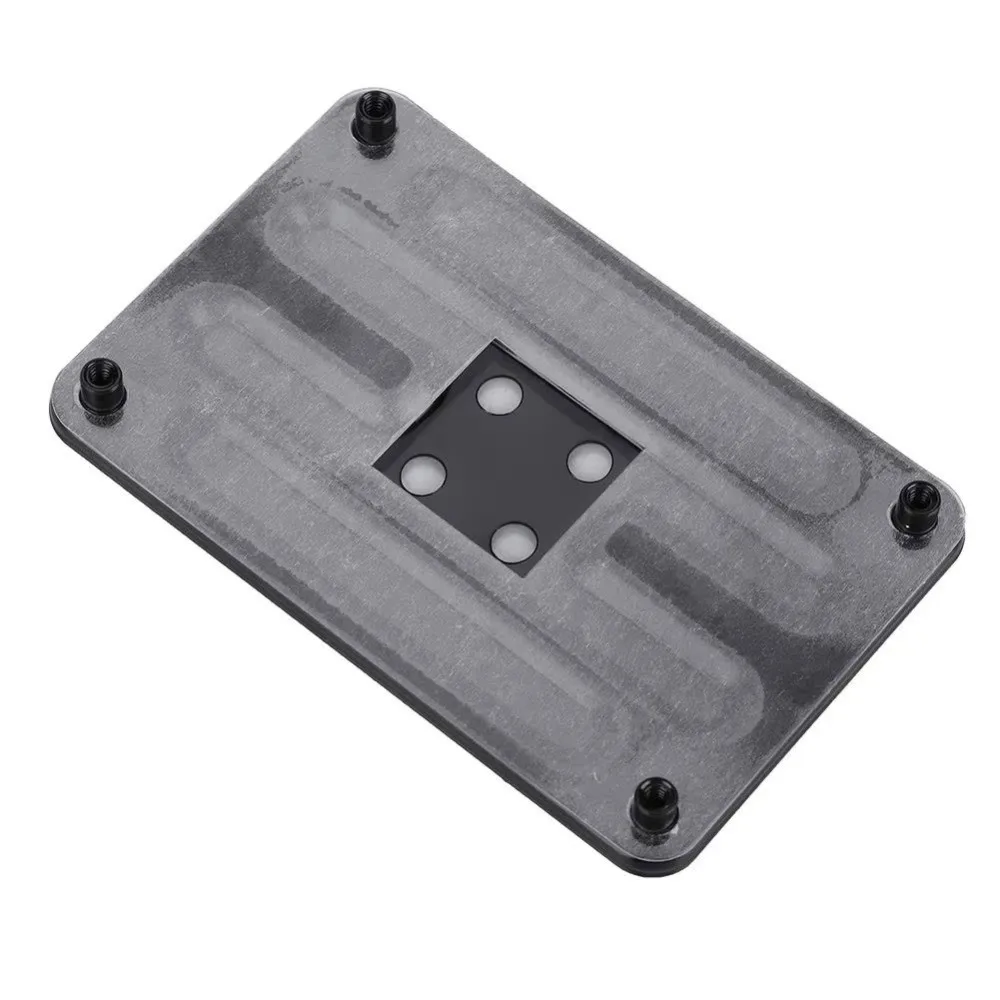 Universal Black CPU Heatsink Bracket Strong Iron Plate AM4 Backplane Durable Backplane For AM4 Platform