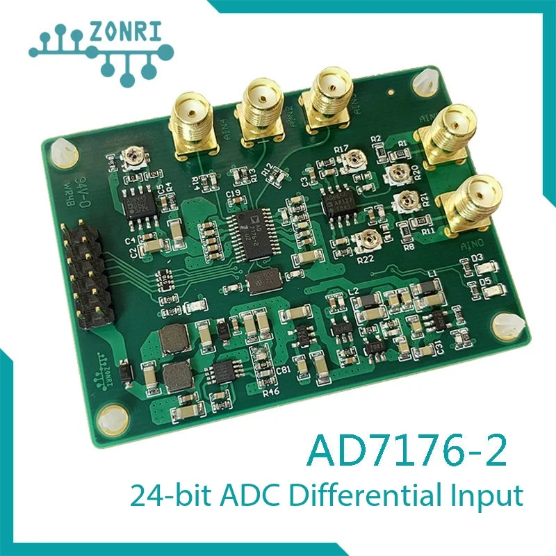 AD7176-2 250Ksps/24Bit ADC Module/Differential Bipolar Input