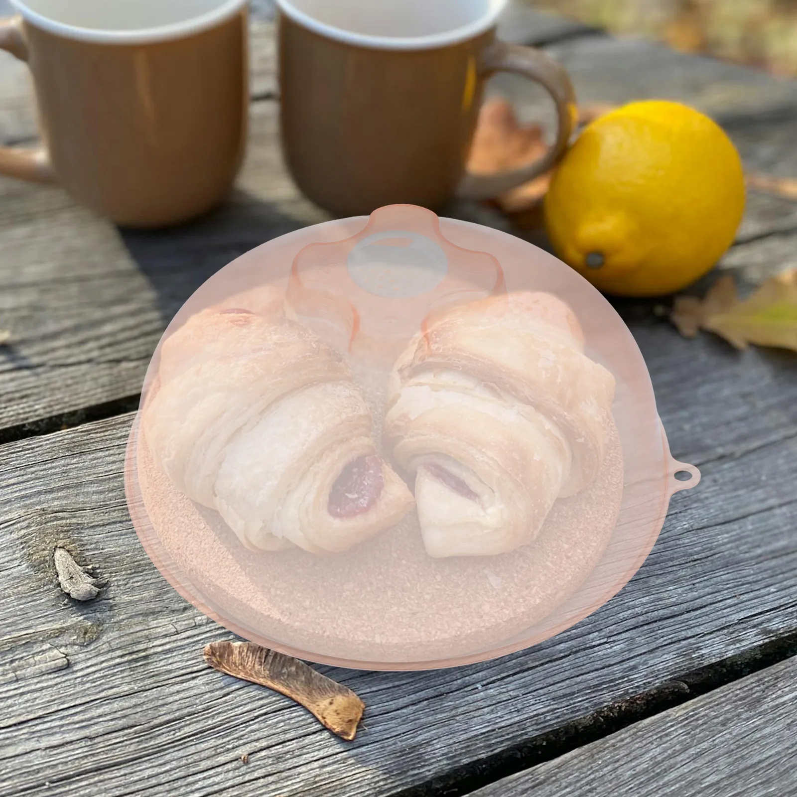 

Microwave Oven Steamer Dish Lid Refrigerator Cover Splash Food Storage Reusable Tent Kitchen Accessory Storage