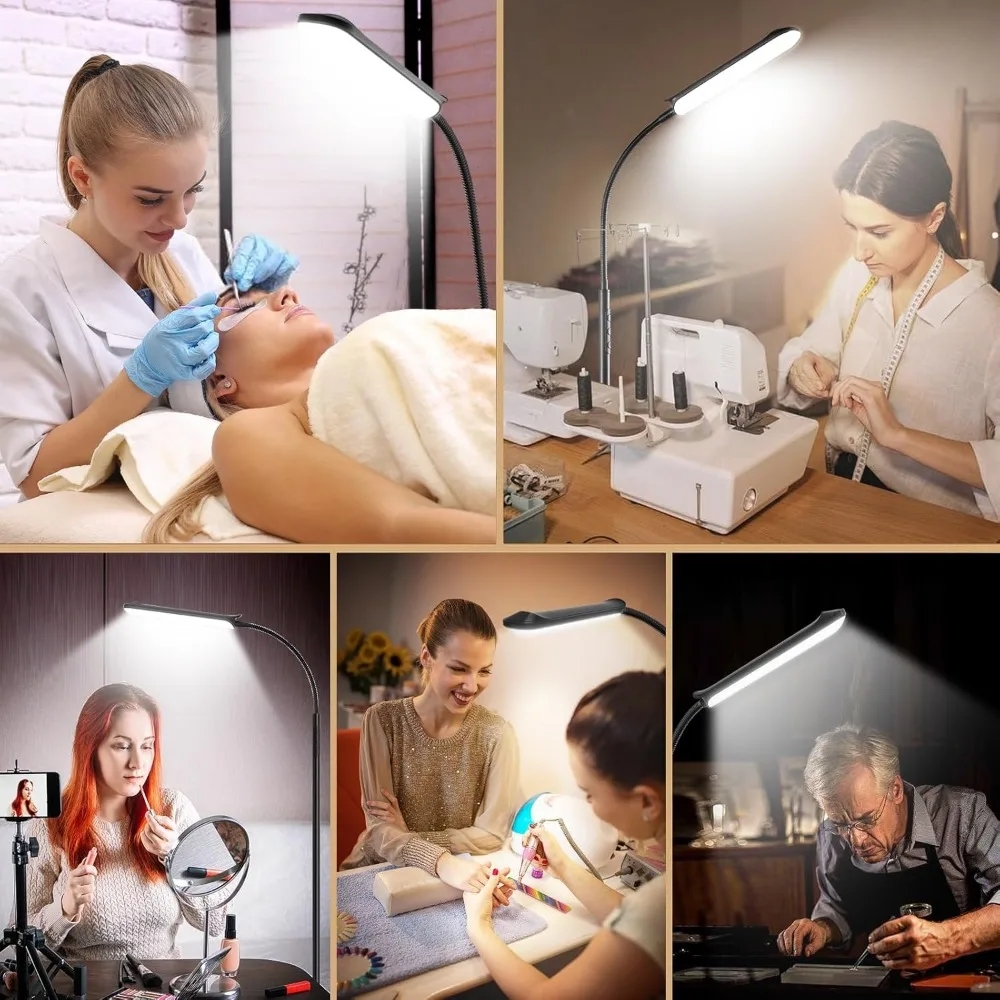 Floor Lamp, 18W 1800LM Super Bright LED Remote & Works with Smart Plug, Dimmable Timing Eye Caring Reading Lamps Floor Standing