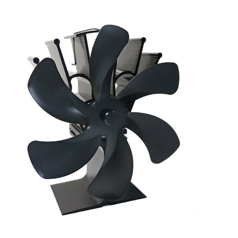 Fireplace fan Temperature difference power generation High temperature thermal energy fan Outdoor ice fishing Heating furnace