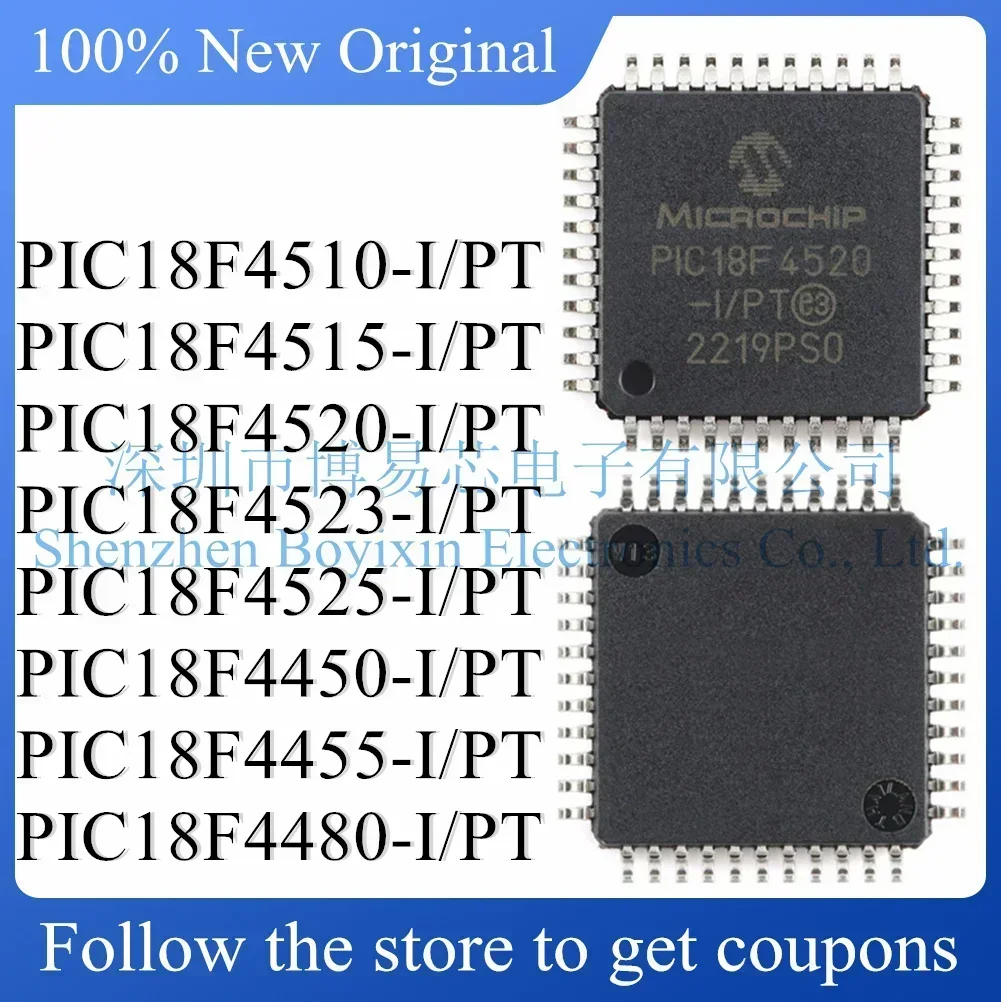 PIC18F4510 PIC18F4515 PIC18F4520 PIC18F4523 PIC18F4525 PIC18F4450 PIC18F4455 PIC18F4480-I/PT 標準バージョン