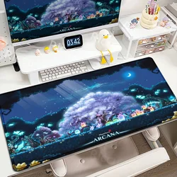 Gaming Maplestory Mouse Pad HD Custom Desktop Protective Mat Kawaii Office Accessories Students Writing Pad For PC Keyboard Pads