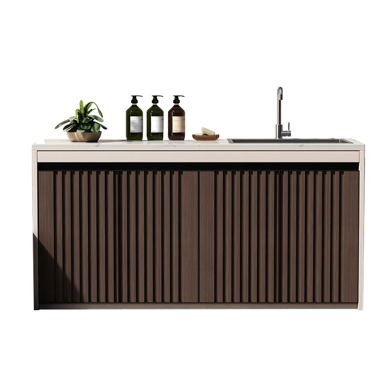 m rock slab console Garden imitation marble wash basin Locker counter imitation stone wash Sink m