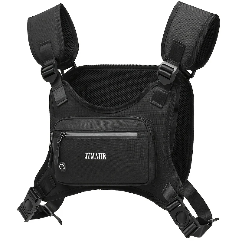 

Сумка через плечо унисекс с несколькими карманами для активного отдыха, пеших прогулок, путешествий и ежедневного спортивного использования