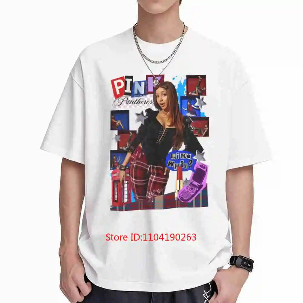 Pinkpantheress Fancy That Short Sleeve Tee 100% Cotton T-Shirt