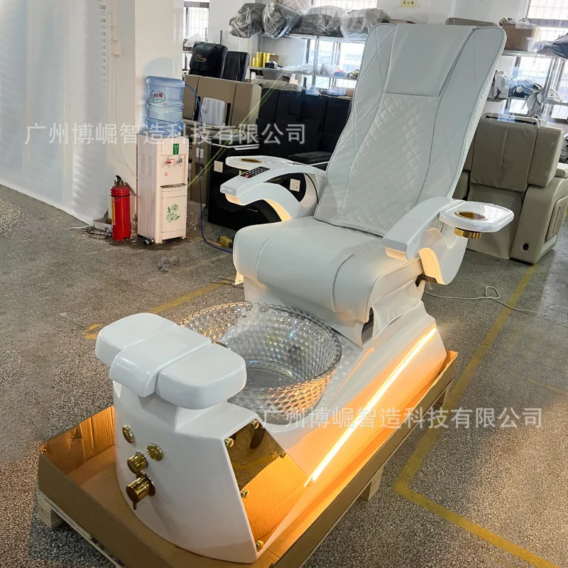 Bojue Bath Recliner Therapy Pedicure Sofa Single Person Spa Massage Foot Washing Bed Beauty
