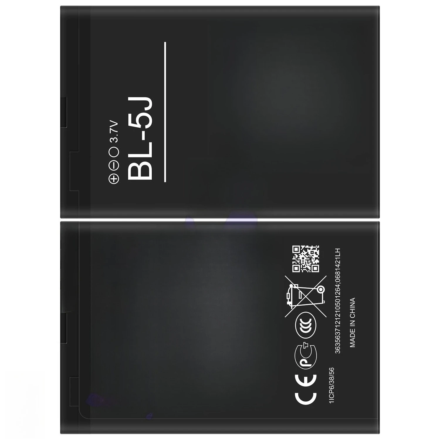 1320mAh for Nokia BL-5J 520/521/530/525 Mobile Phone External Battery