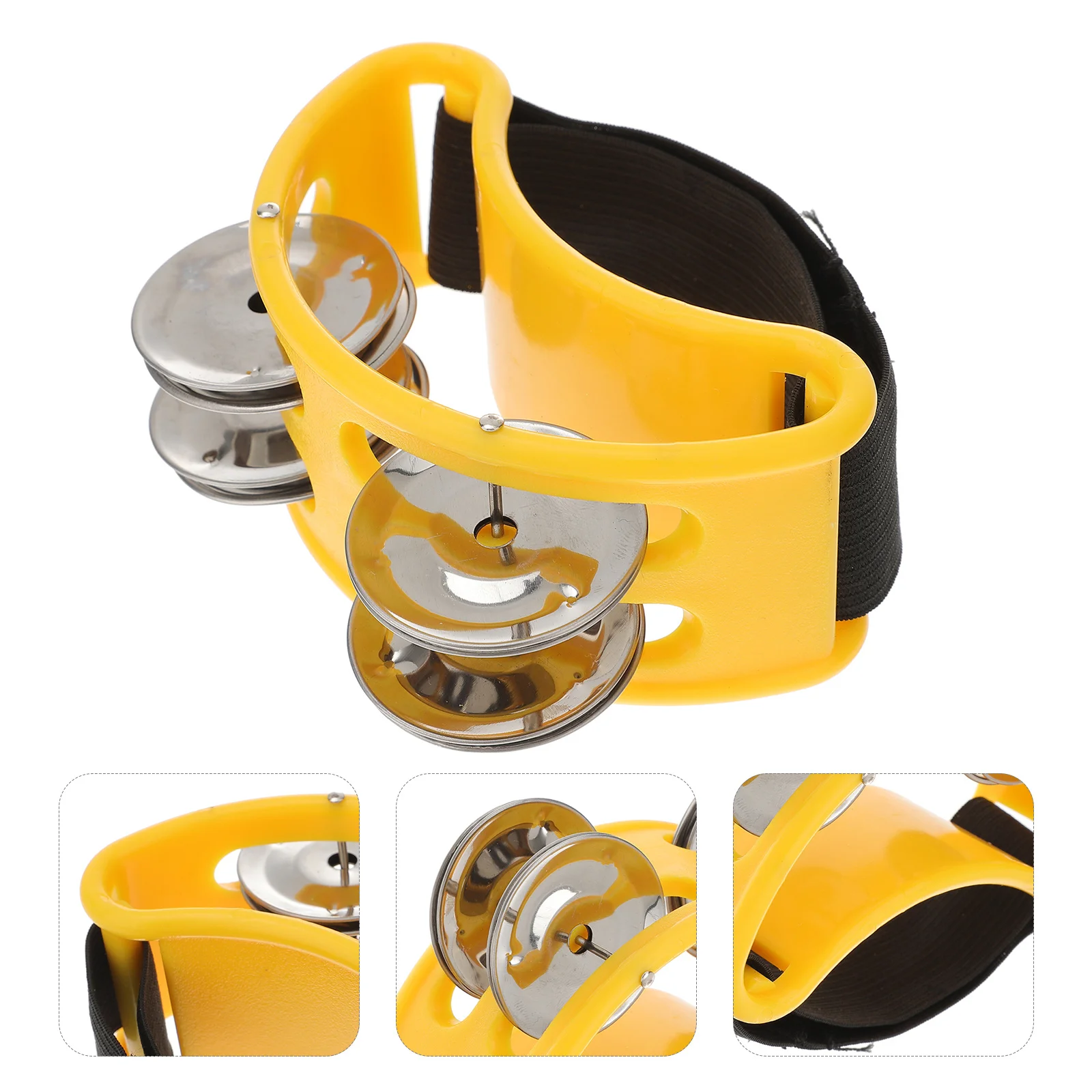 

Foot Rattle Bell Performance Accompaniment Prop Stage Perform Tool Unique Instruments Great for Developing Listening Skills