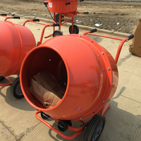 2021 New Household Small Construction Mixer Cement Mortar Feed Concrete Mixer
