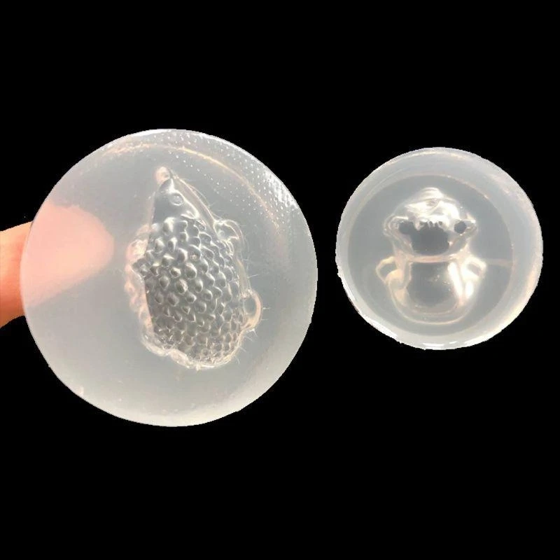Three-dimensional Hedgehog Dog Epoxy Glues Silicone Mold Table Soft Ceramic Plaster Ornament Diy Crafts Decorations