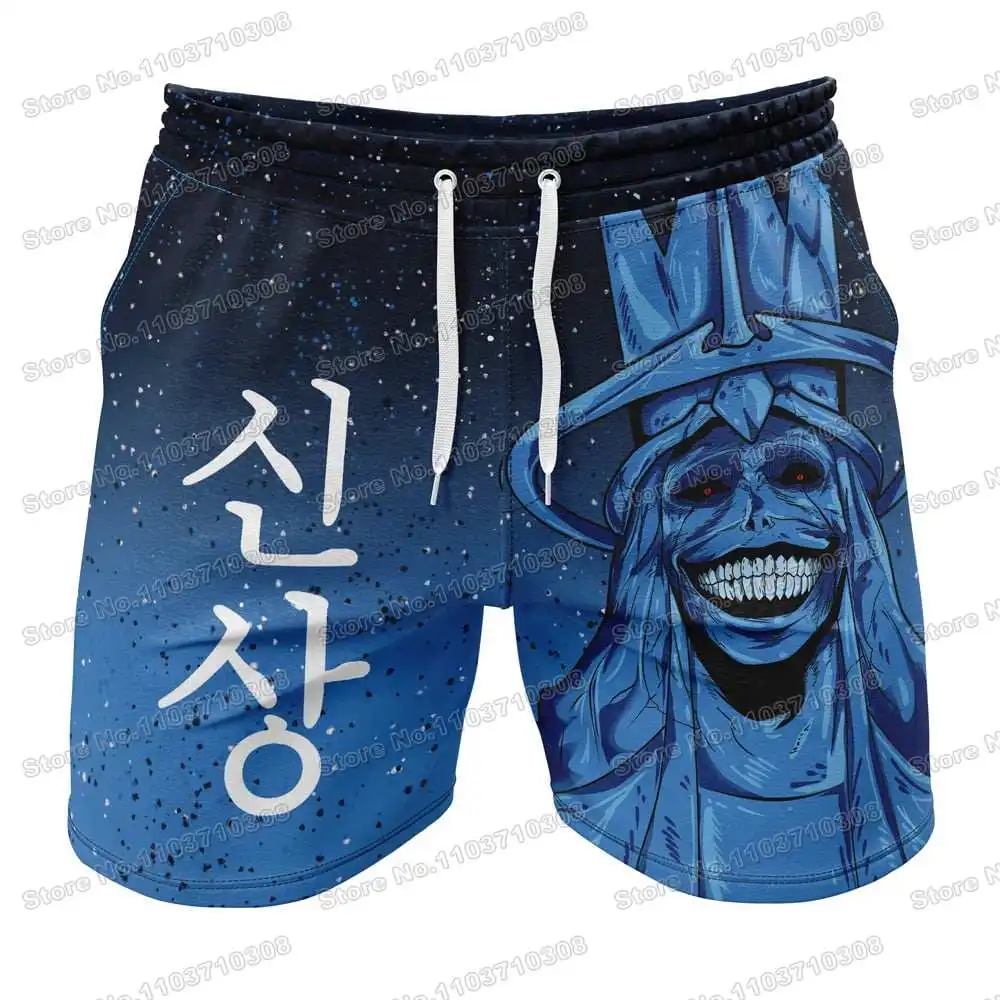 

Statue of God Anime Rash Guards Surfing Jersey Beach Shirts Swimwear Diving Gym Shorts MMA BJJ Men Jiu Jitsu Fitness Sets