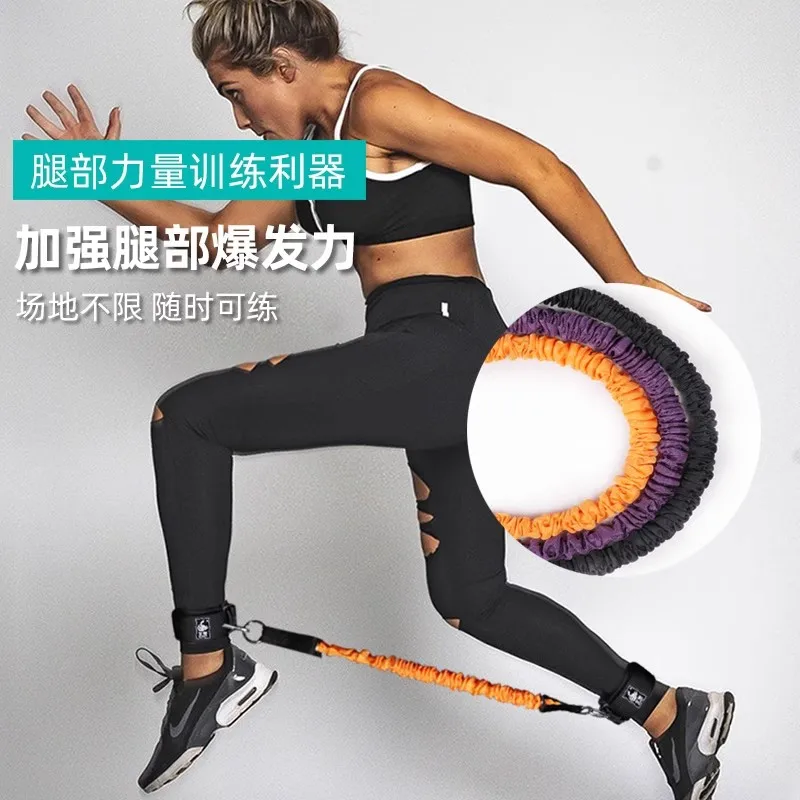 

Taekwondo Rally Rope Resistance Trainer Kick Leg Elastic Rope Power Burst Training Leg Hip Basketball Elastic Band