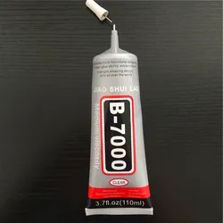 3.7FL.OZ 110ML Transparent Mobile Screen Glue b7000 Multipurpose Jewelry Wood Plastic Shoe Craft Clothing Fabric Paper Adhesive