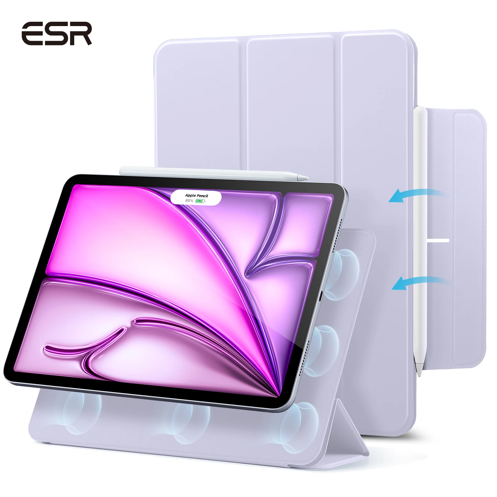 ESR for iPad Pro 11/13 Case Strong Magnetic Attachment Cover 