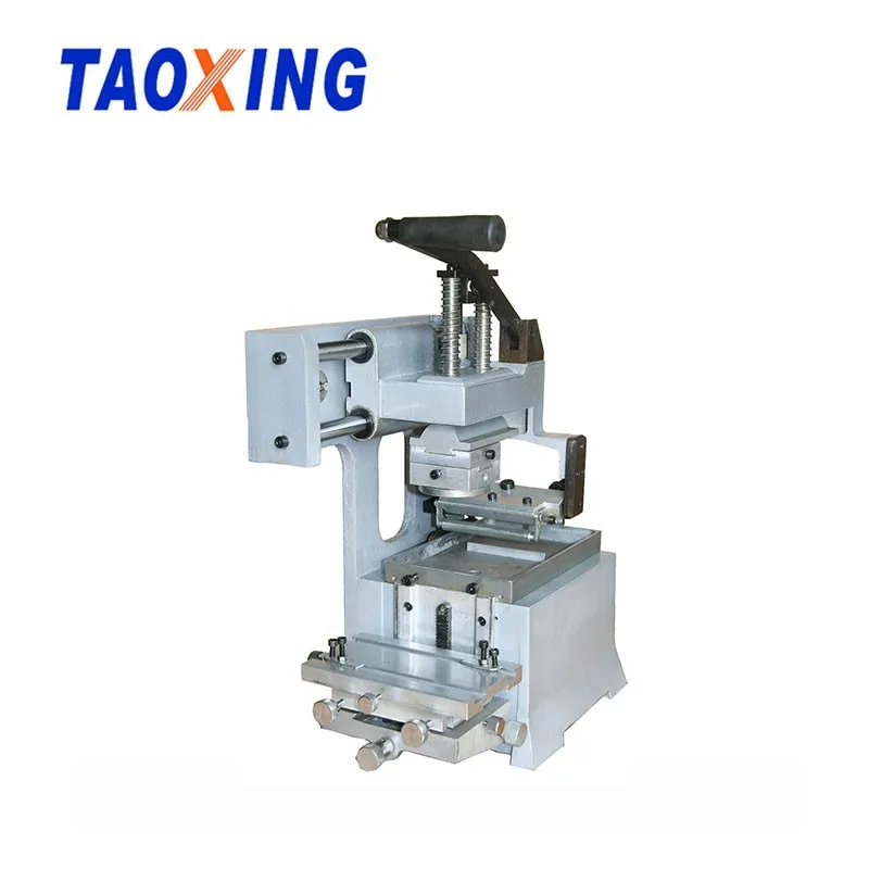 Small Size Manual Ink Cup Pad Printing Machine With Pad