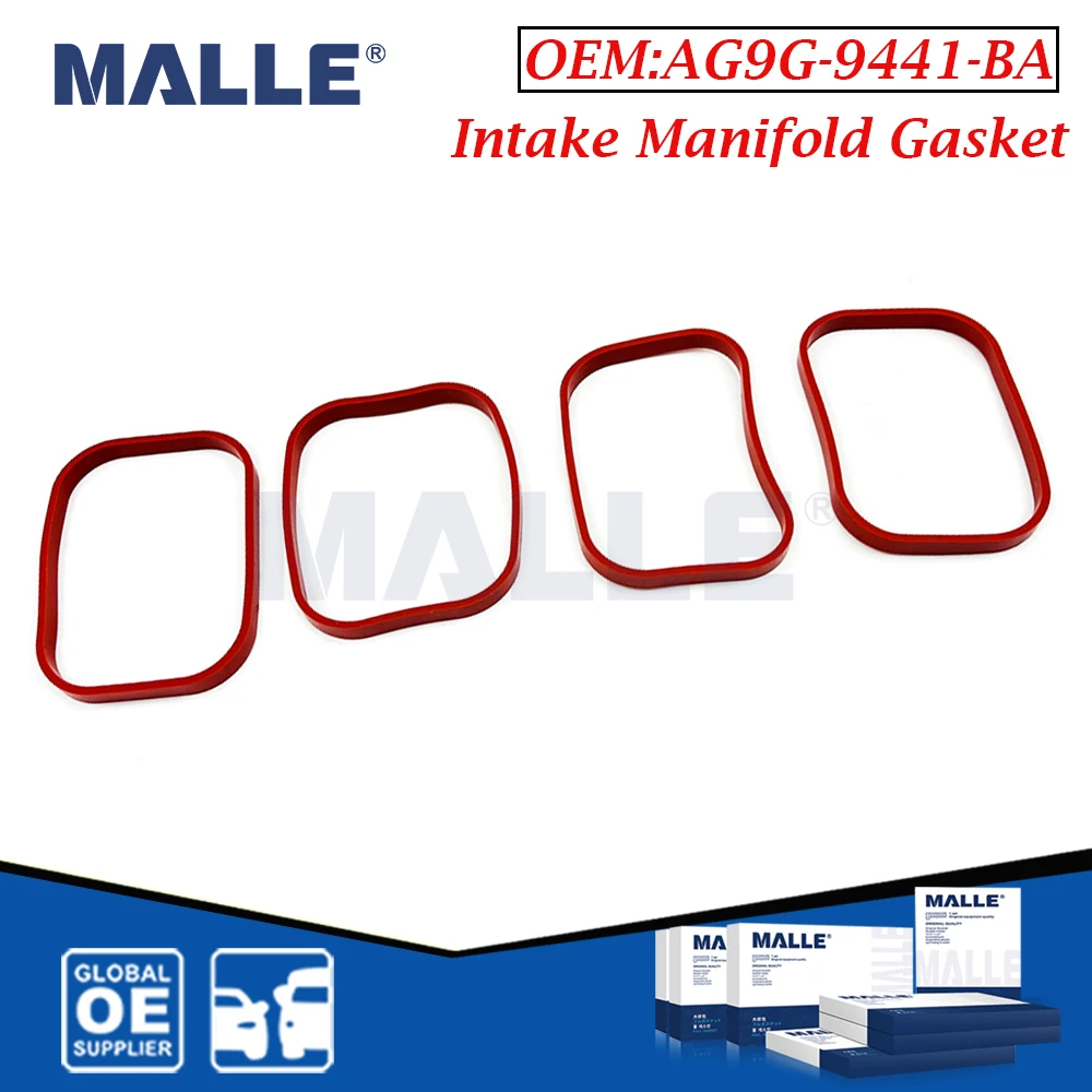 

Engine Intake Manifold Gasket Set For Ford Mondeo S-MAX 2.0T 203 240 Auto Parts Car Accessories AG9G-9441-BA AG9G9441BA Seal