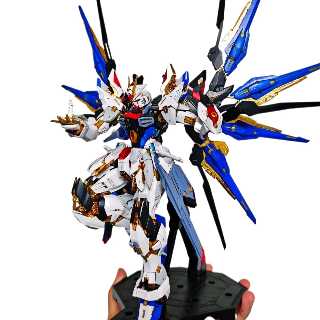 CHANGLONG Model 7701 Mgex Zgmf-X20a Strike Freedom Plastic Skelet Kits Anime Actionfiguur Robot Plastic Model Cadeaus Speelgoed - afbeelding 2