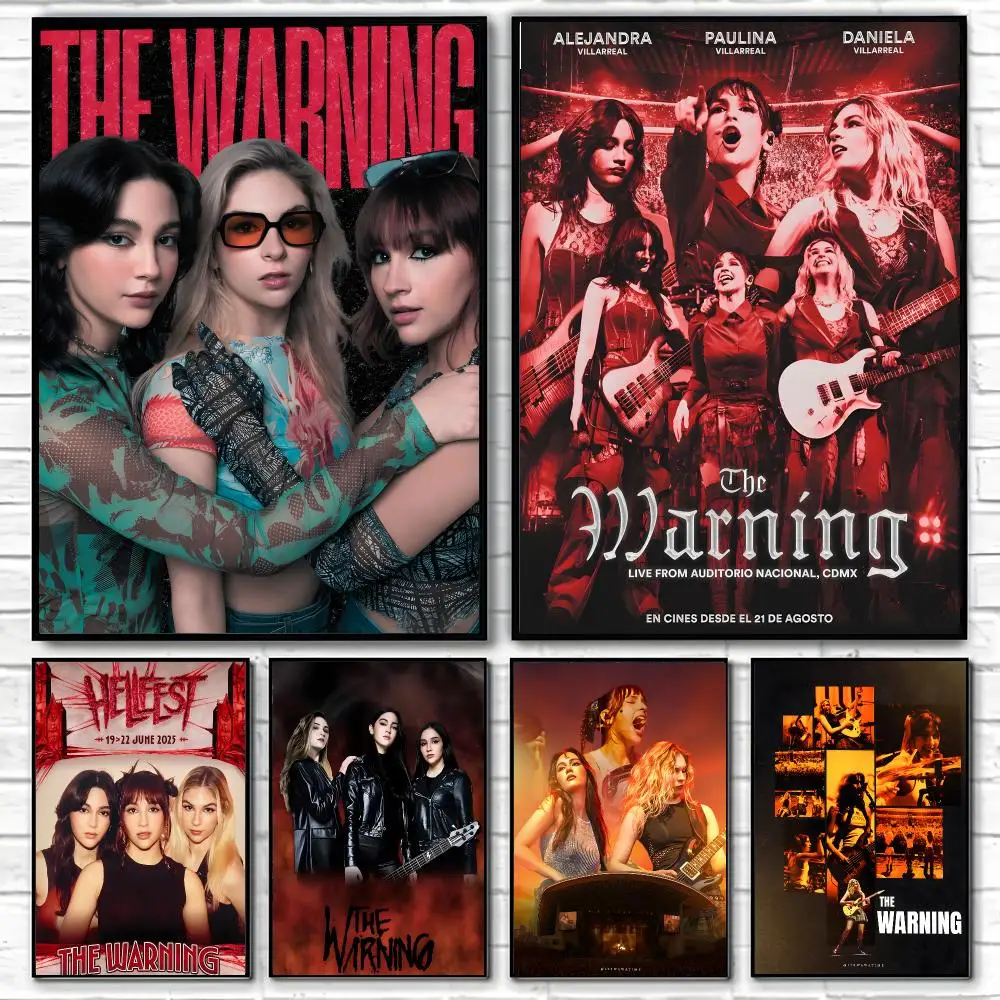 Band The Warning Poster Poster High Quality Wall Art for Home Office Bedroom Living Room Perfect