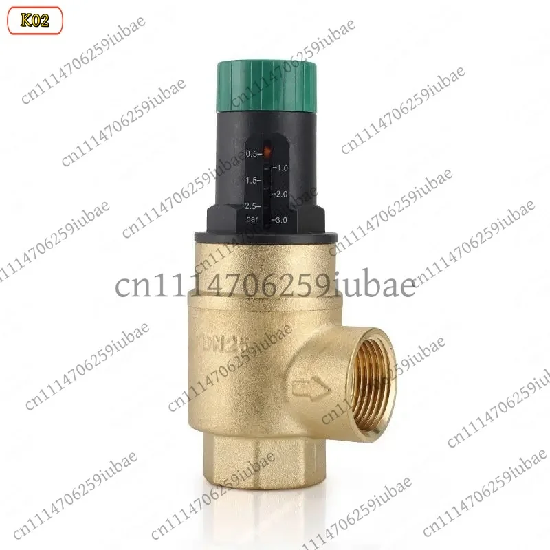LJ_Heat Pump 25 Pressure Differential Bypass Valve Visual Adjustment All Copper Dial Balance Automatic Replenishment Valve