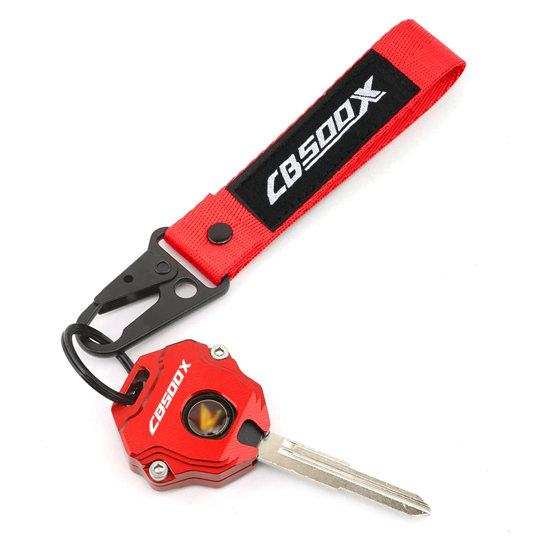 

Motorcycle Accessories CNC Key Case Cover Shell Key chain & Keychain Keyring For HONDA CB500X CB500 X CB 500X 2013-2024 2023