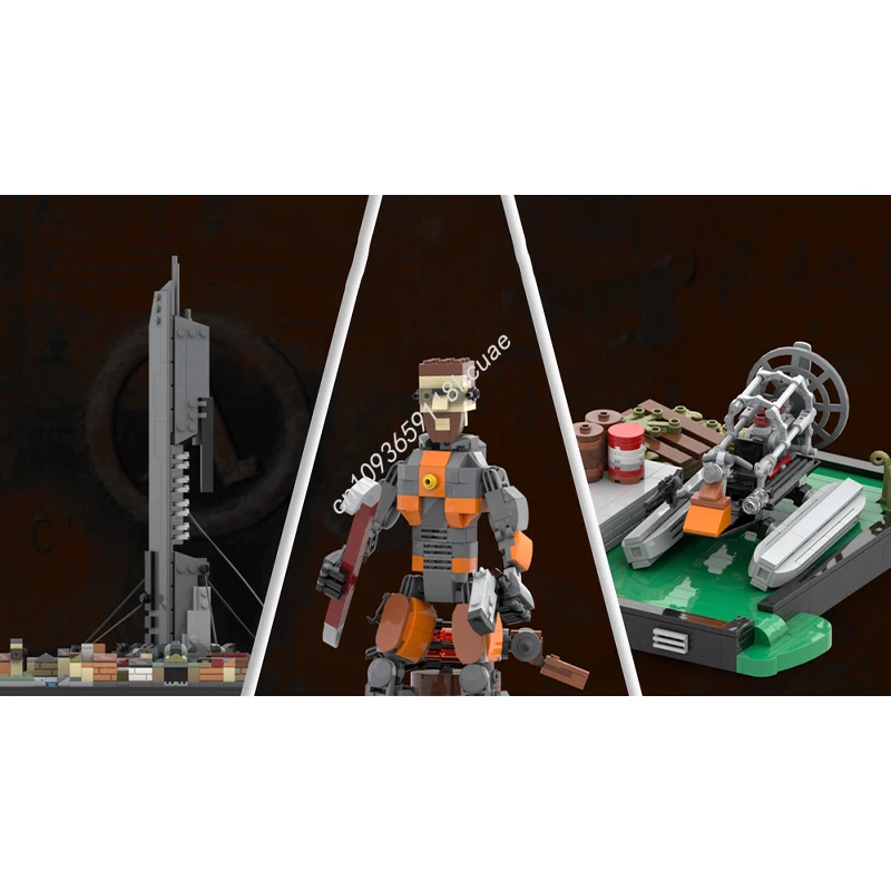 

2331 шт. MOC Halfes Life 2 Bundle Building Blocks Рождественский подарок Лучшие идеи подарков на день рождения для детей и творческих ума Инновационные