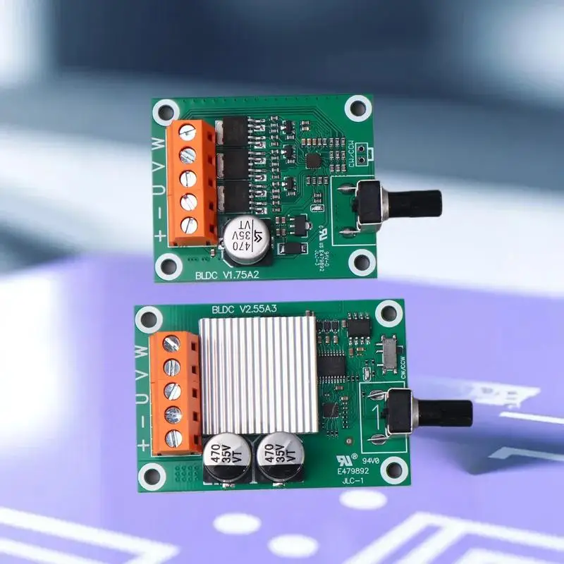 موثوقة 75 واط 200 واط فرش السيارات محرك لوحة تحكم تيار مستمر 6-24 فولت ، لمحركات مروحة عالية الطاقة 6V12V24V