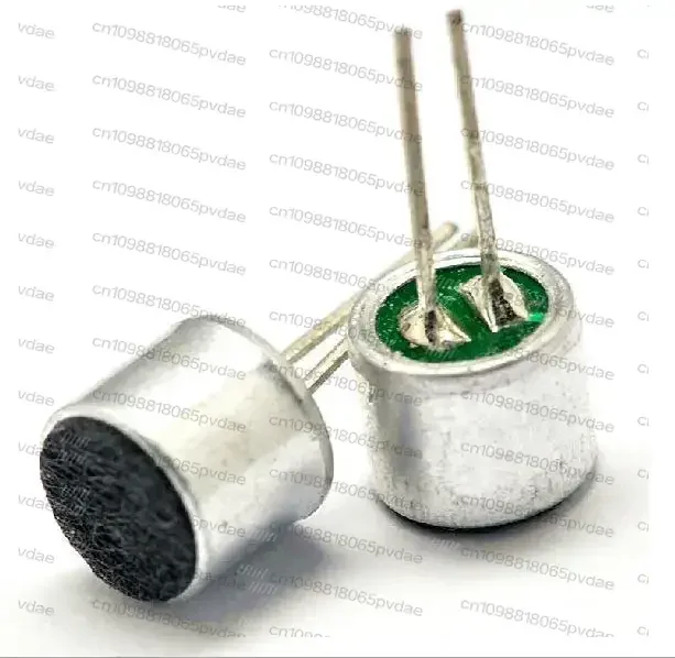 100Pcs/lot lead microphone 6 * 5mm electret microphone pickup 52dB