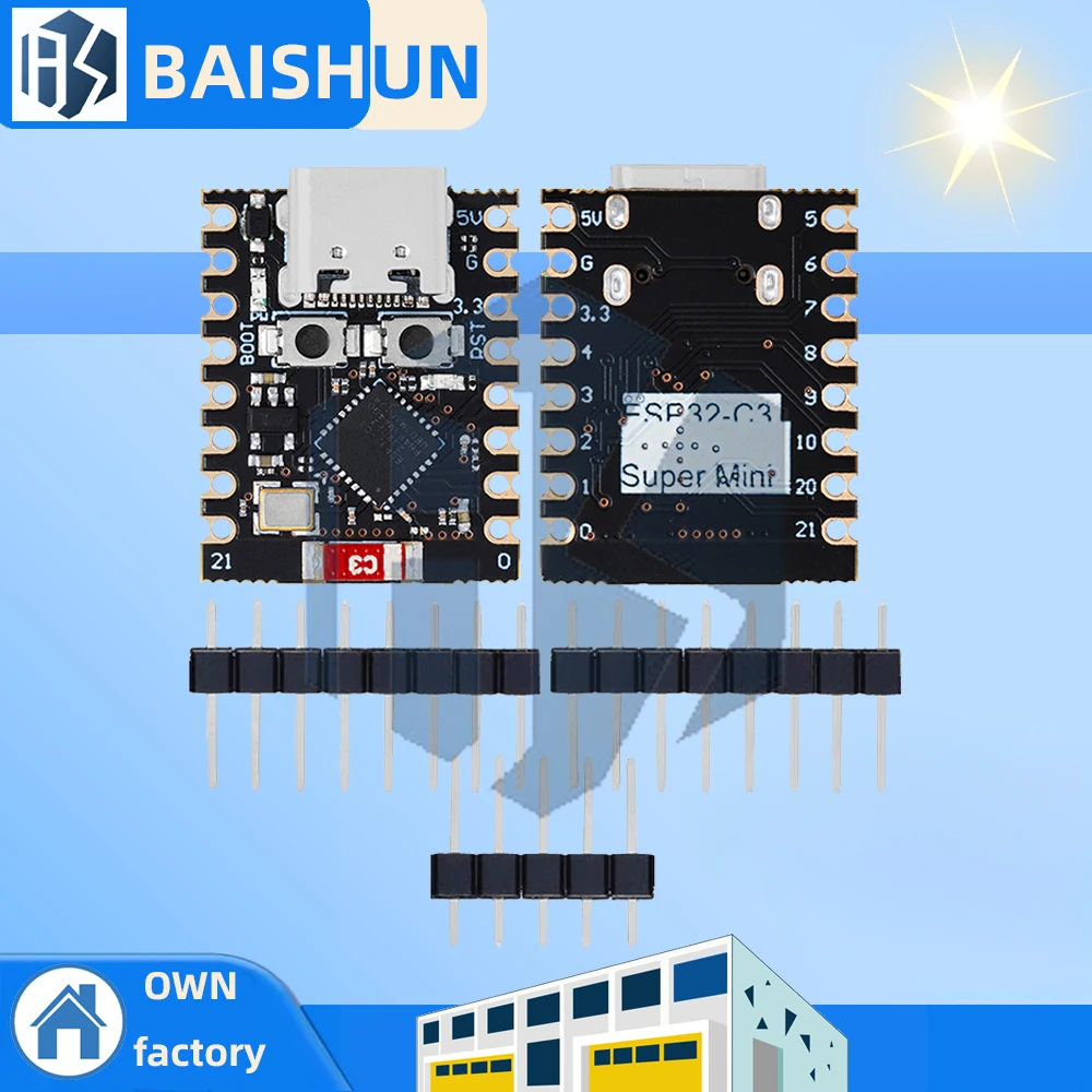 ESP32-C3 SuperMini 5pcs