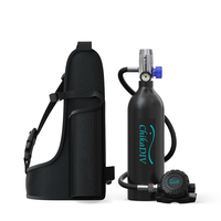 SMACO Chikadiv 1L scuba tank air Compressor Diving tank Free Diving Equipment Water Sport Diving Equipment