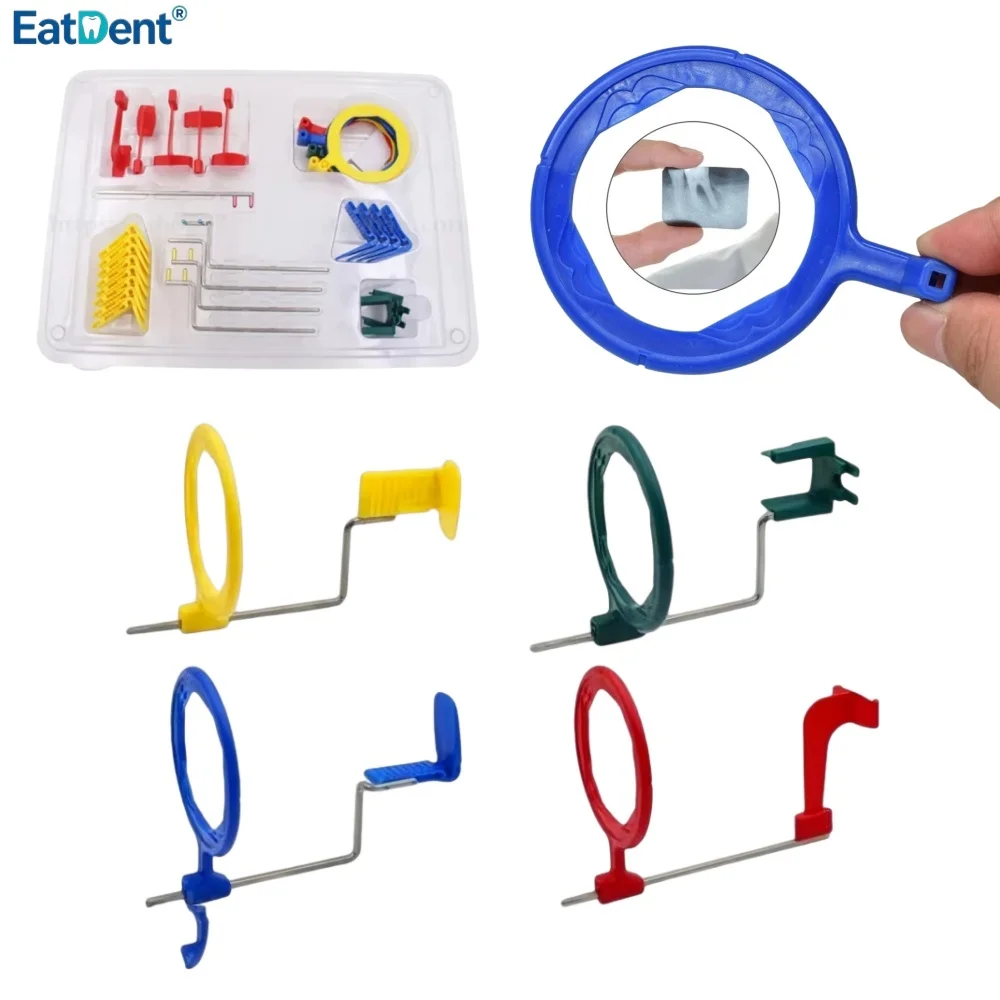 1Set Dental X-Ray Film Positioning System Dental Lab Film X-Ray Position Kit Positioner Holder Locator Dentistry Tool Instrument