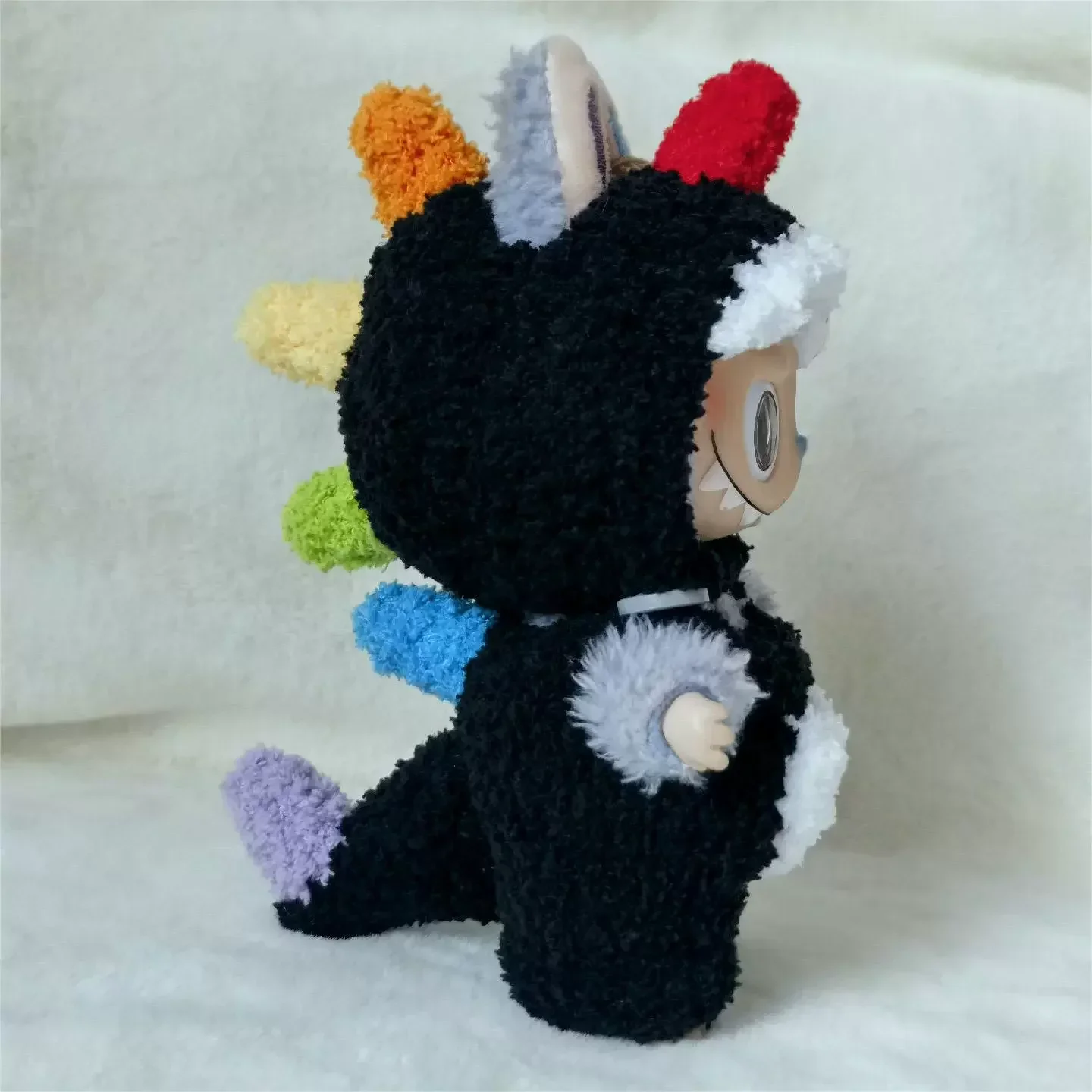 

For labubu V3 V2 V1 doll colorful Dinosaur clothes Set outfit For Ropa labubu doll Accessories