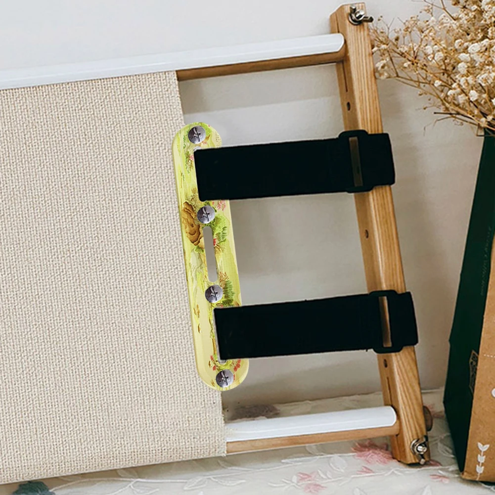 Cross Stitch Tool Side Clip Acrylic Stitching Side Tension Clip Set Embroidery Fabric Holder Clamp