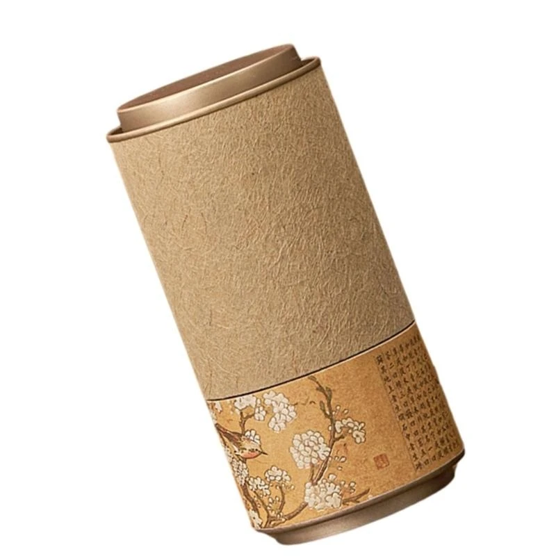 

Small Tea Containers Convenient Paper Tea Jar Tea Box Tea Storage Jar for Tea