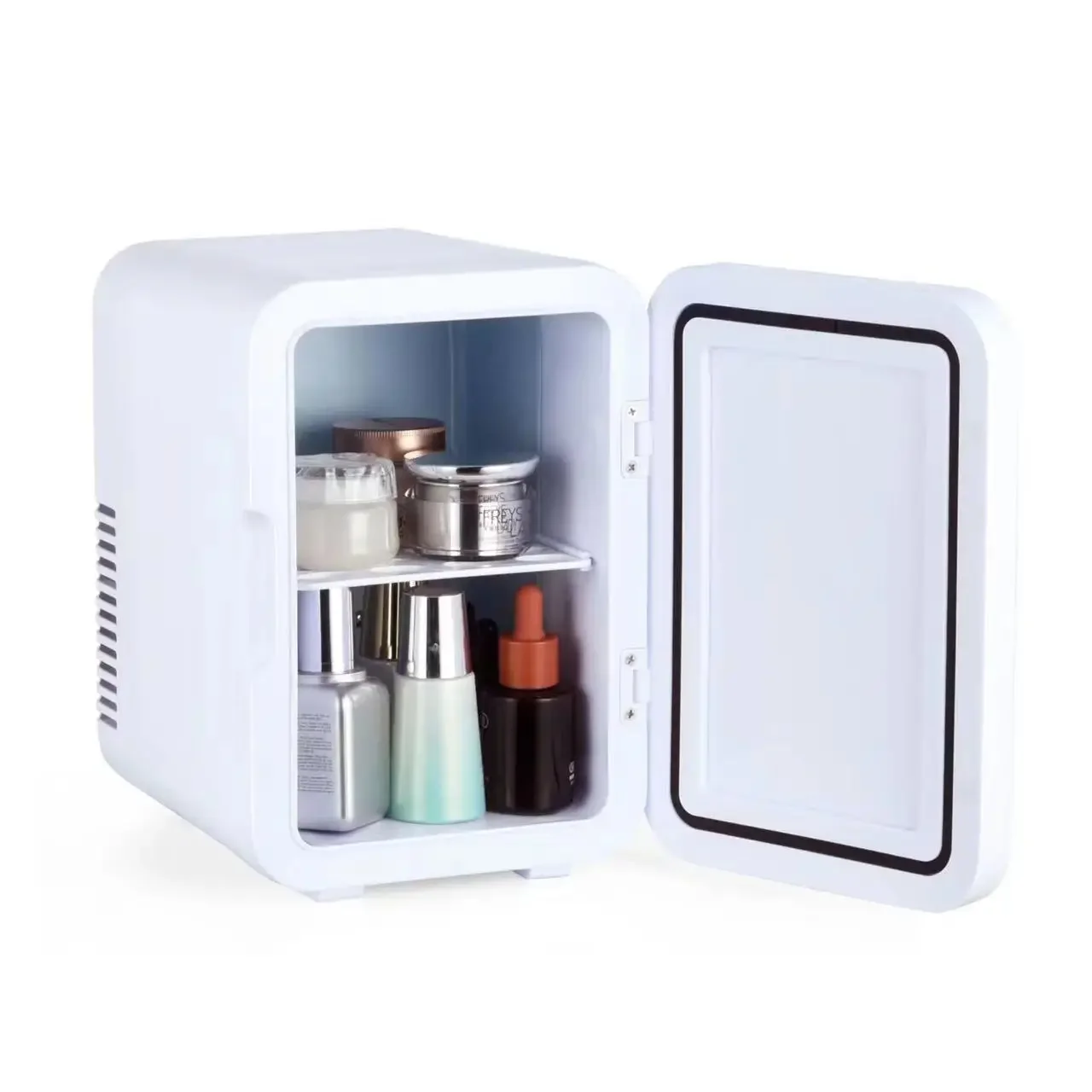 Car Refrigerator 6L Car And Home Dual-use Cold And Hot Small Refrigerator Beverage Refrigeration Beauty Makeup Gift Refrigerator