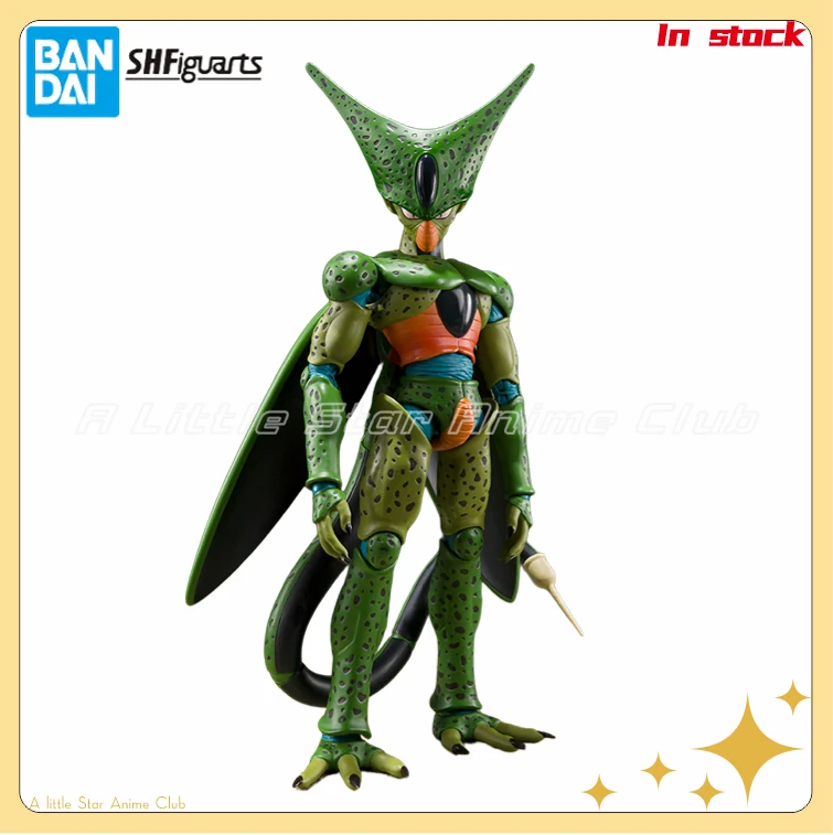 

В наличии оригинальные BANDAI SPIRITS S.H.Figuarts DRAGON BALL Z Cell фигурка украшения подарки