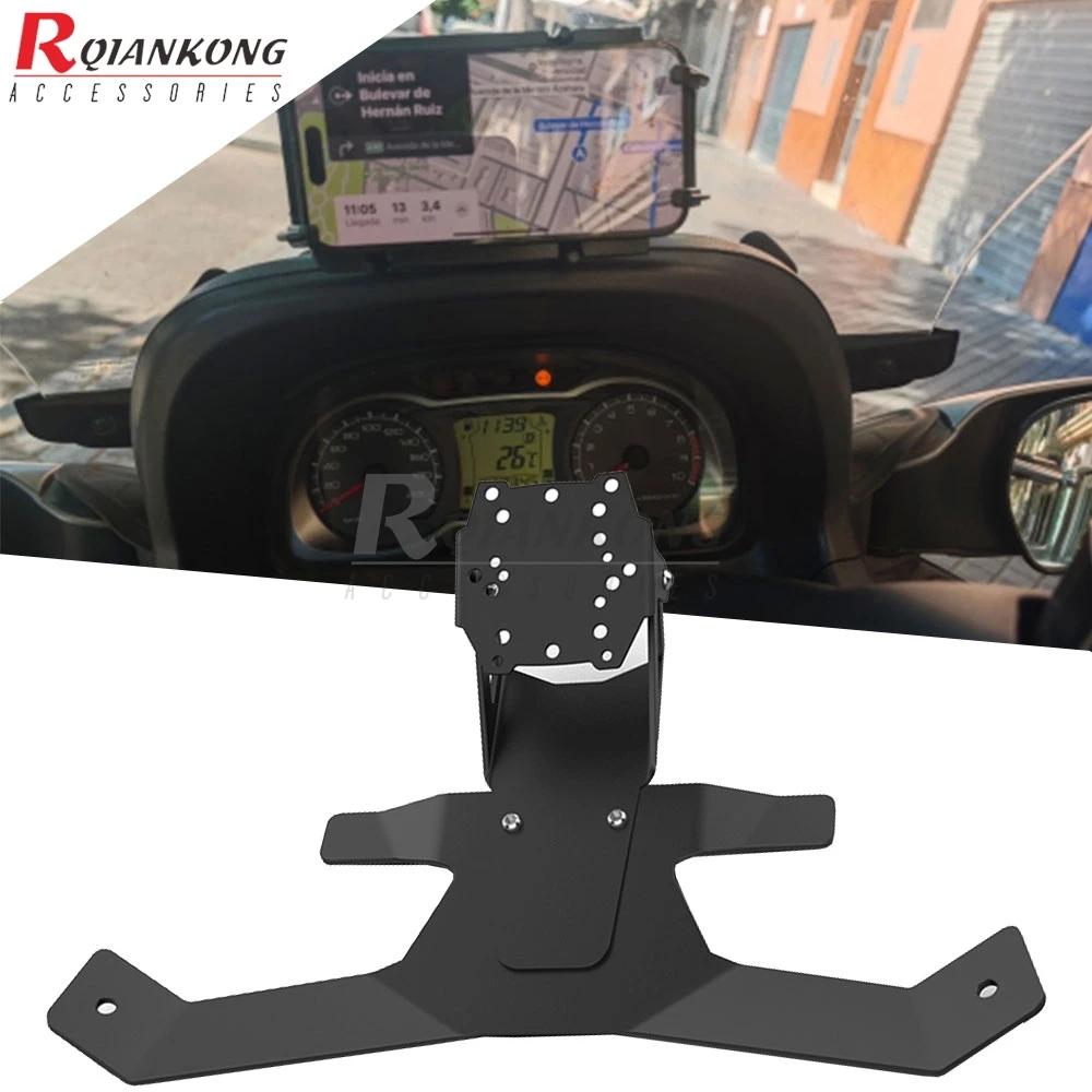 

2021 2022 2023 2024 2025 Motorcycle Windscreen Navigation Bracket USB charger mobile phone mount Holder For BMW R1250RS R1250 RS