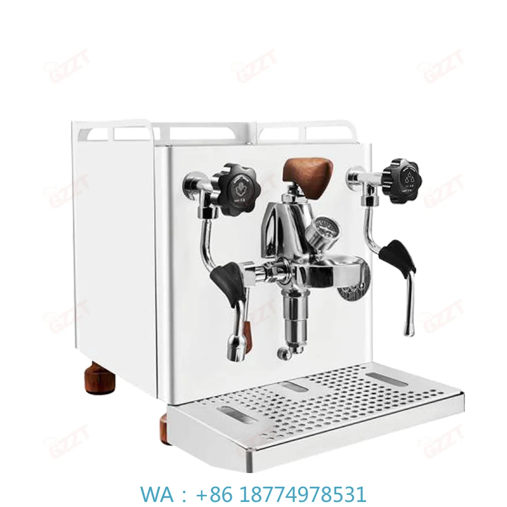 3 Imported Solenoid Valves Italian Espresso Maker, Multi‑function 4L Steam Boiler 1L Coffee Boiler With E61 Extraction Head