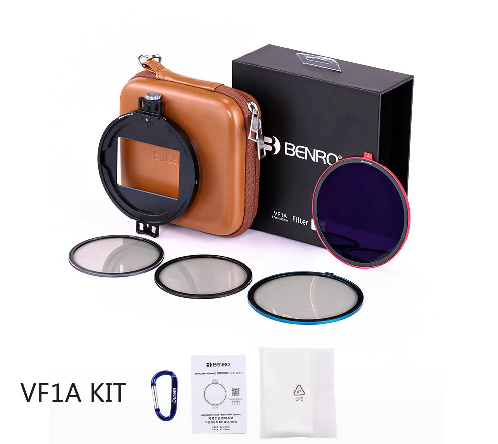 

Benro VF1 VF1A Быстрая установка и разборка Магнитная всасывающая регулируемая основа VND Mist Base ND CPL 67 72 77 82 мм Комплект фильтров Объектив