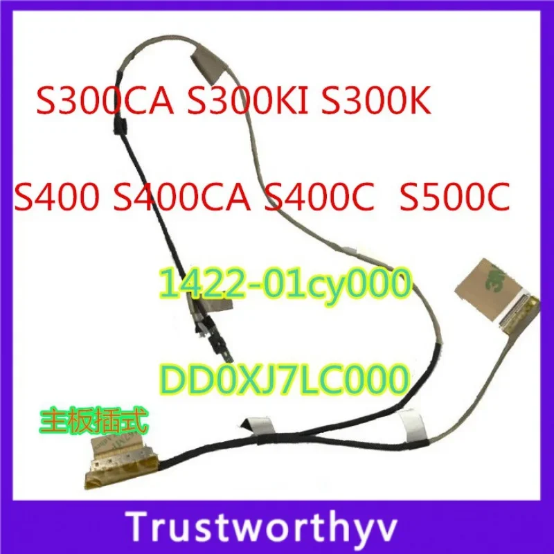 

New laptop LCD cable for Asus S300 s300ca S400 1422-01cy000 dd0xj7lc000 40pin LVDS cable