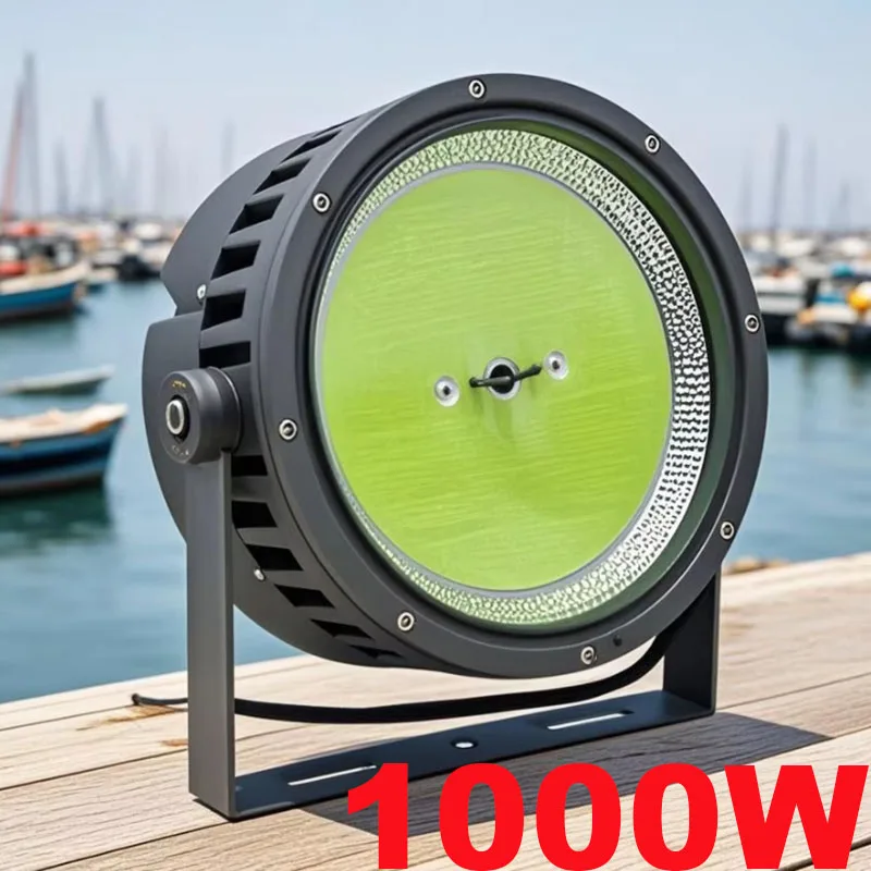 

High Quality 1000w 1200w 1500w Fish Attracting LED Fishing Lamp Marine Squid Red Green Cyan LED Fishing Lights for Docks Boats