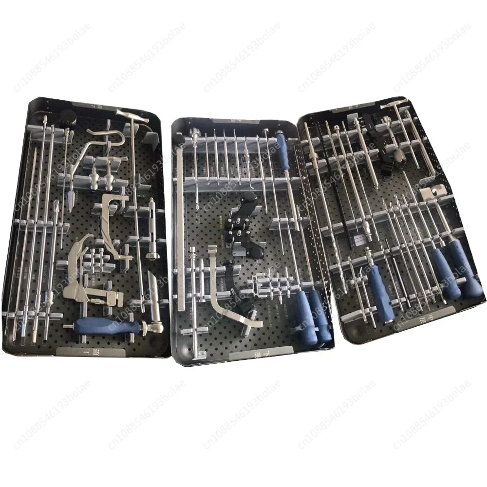 Orthopedic Implants New Tibial Intramedullary Interlocking Nail instrument set