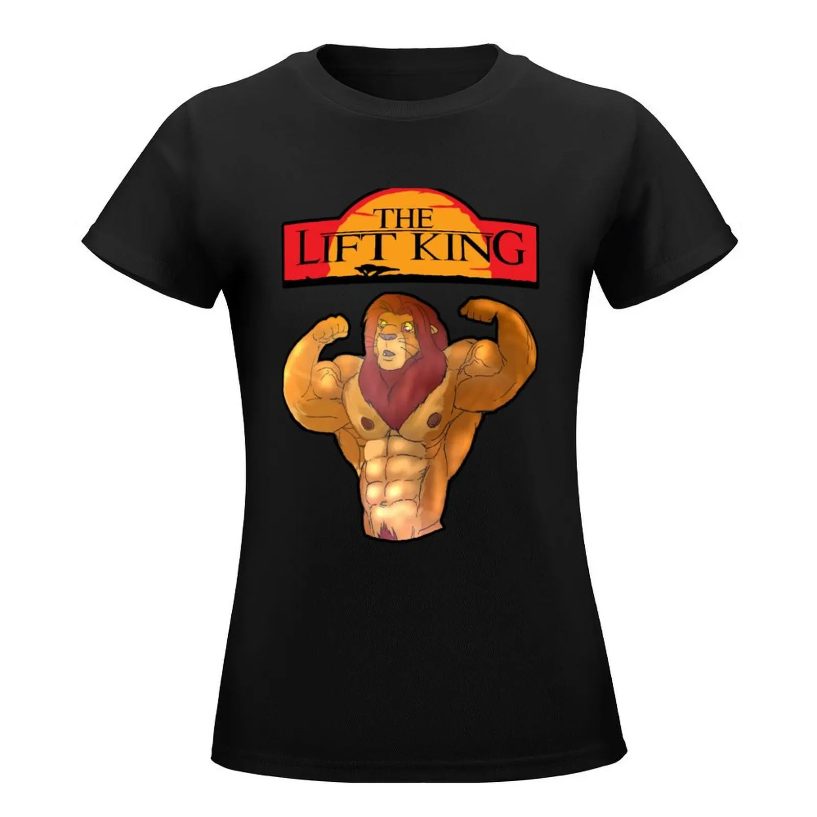 The Lift King T-Shirt shirts graphic tees tees Female clothing t-shirts for Women graphic tees