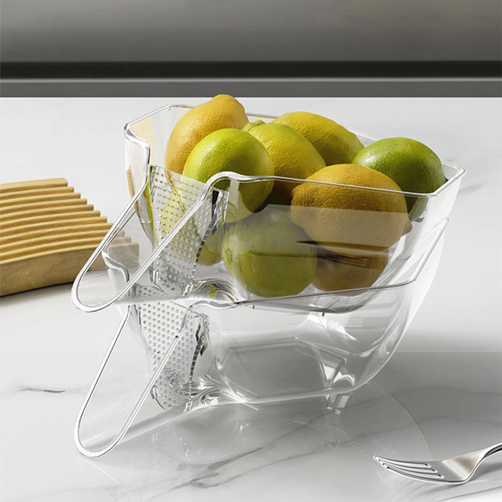 

Drainage Basket Funnel Bowl Kitchen Sink Food Catcher Drainer for Kitchen Sink Food Wash
